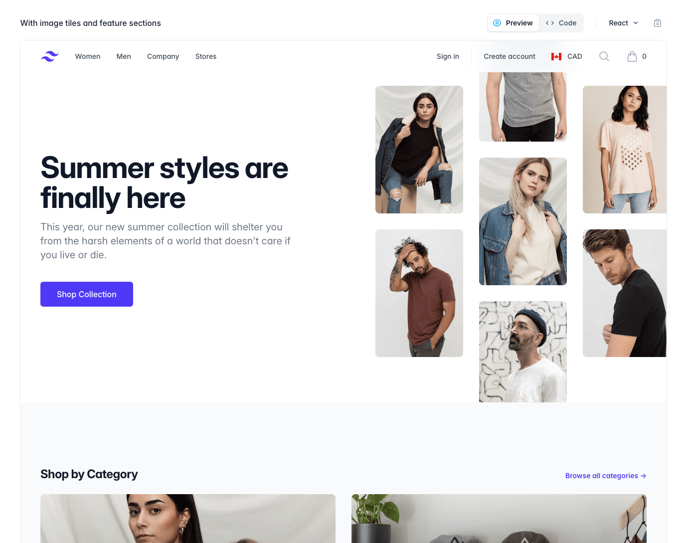 Menu Integration with Shopify Hydrogen